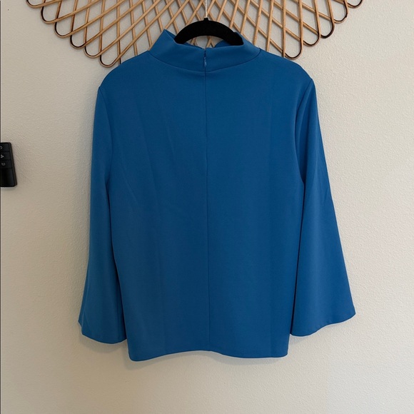 Ann Taylor Factory Vibrant Blue Blouse - Picture 2 of 2